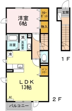 エミネンス・アンの物件間取画像